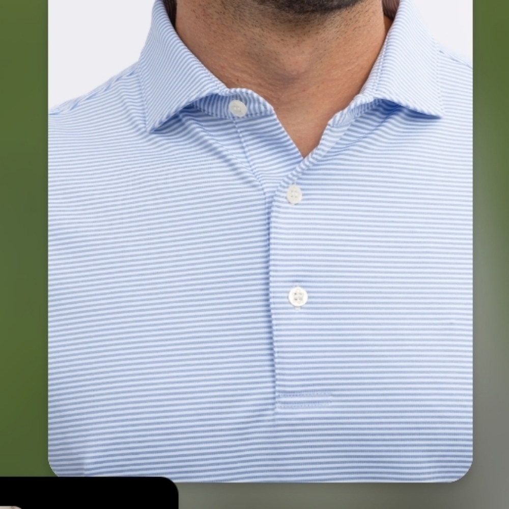 TurtlesonClassic Striped Polo Shirt in Blue And Yellow